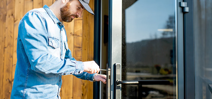 Frameless Glass Storefront Door Locks Replacement in South Pasadena, CA